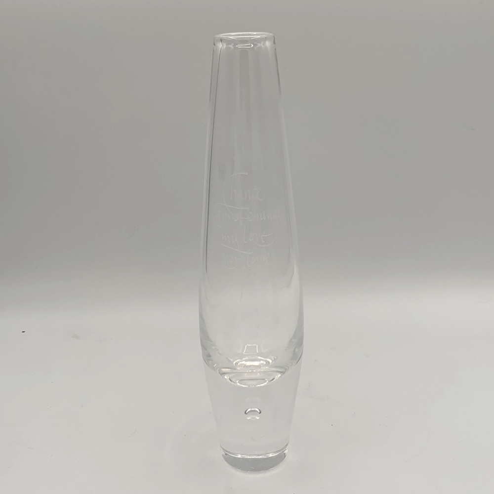 Steuben Tear Drop Bud Vase